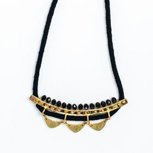 Mata Traders Malika Necklace Black
